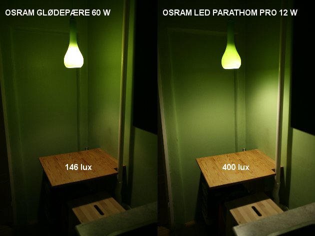 fedme Uskyldig Rute Partikelforurening.dk » Test of OSRAM LED-pære